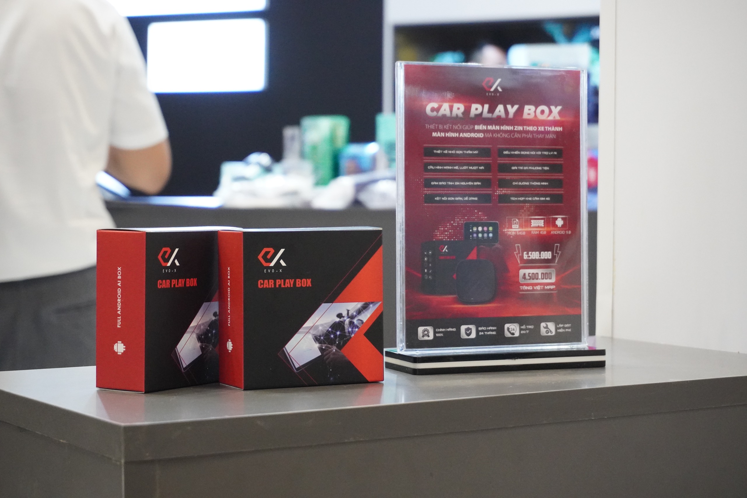 Car play box - Biến màn hình zin thành màn đa di năng 